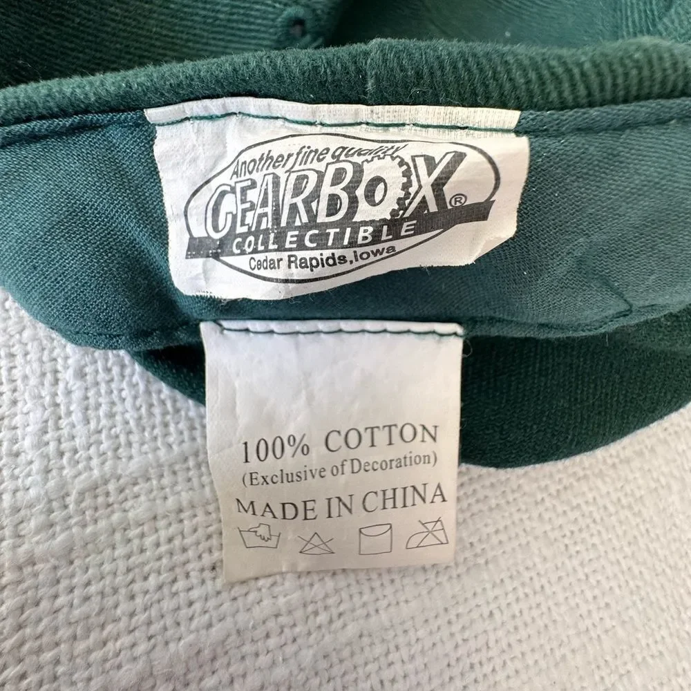 John Deere Trucker Hat Green Logo 100% Cotton Adjustable